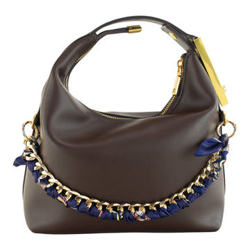 Bolsa Couro Pregato Stella Chocolate