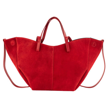Bolso shopper Piel Pregato Venetto Rojo
