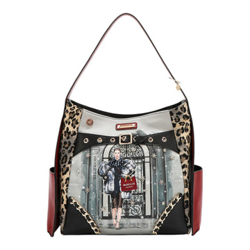 Bolso hobo Nicole Lee Moda SnowFlake