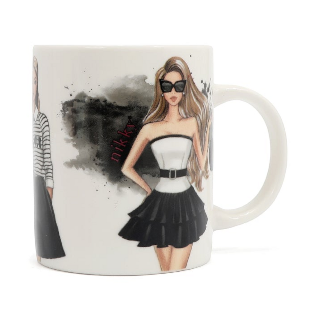 Taza con peluche regalo Nicole Lee Trio