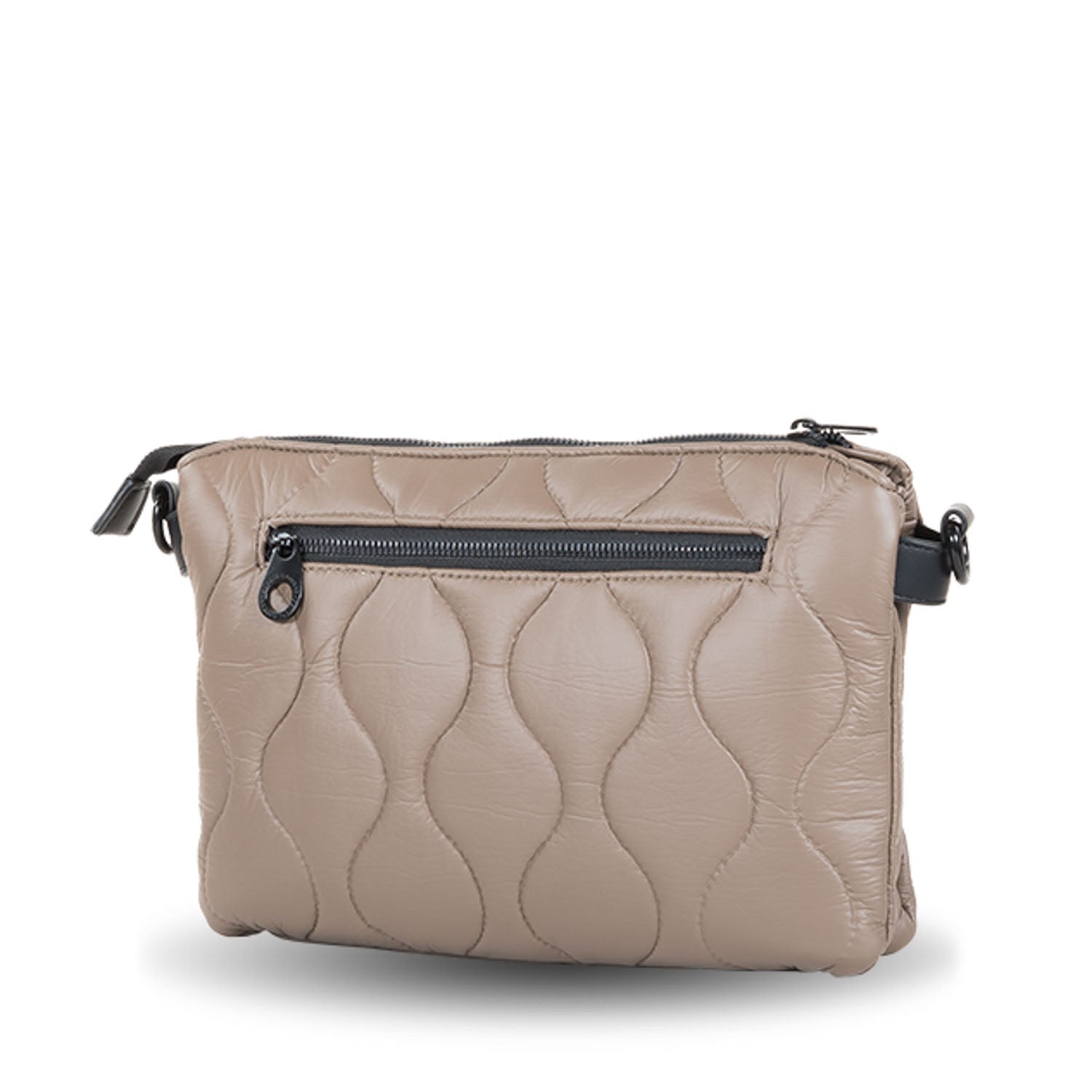 Bandolera compacta Devota & Lomba Lack Taupe - KimondoShop