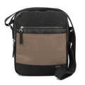 Bandolera grande de hombre Privata Antares Taupe - KimondoShop