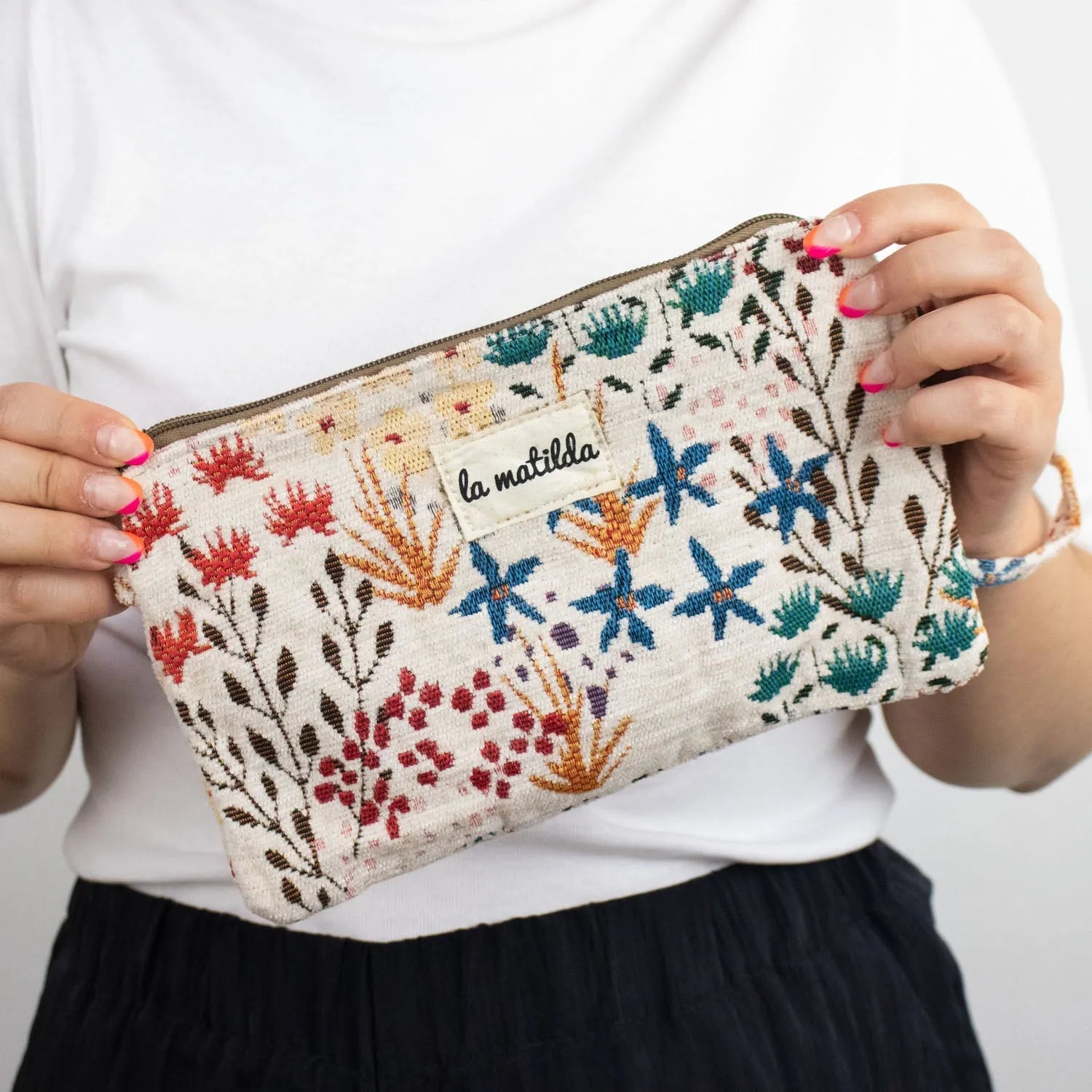 Bandolera pequeña La Matilda Print Floral - KimondoShop