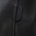 Bandolera Piel Pregato Secchio Negro cinta lisa - KimondoShop