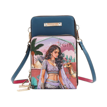 Bandolera portatodo Nicole Lee Queen Cleopatra - KimondoShop