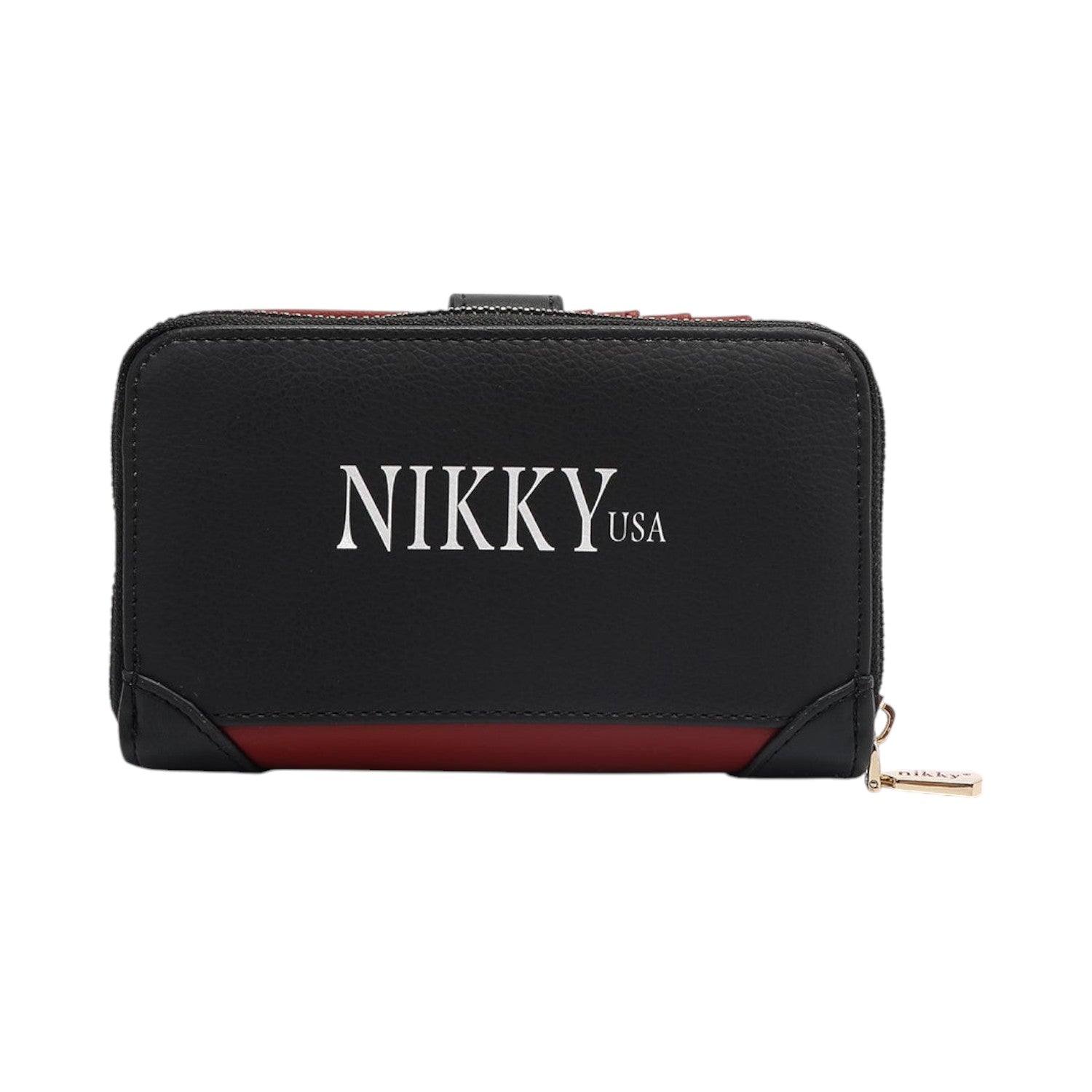 Billetero largo con broche Nikky Trio - KimondoShop