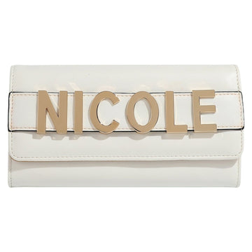 Billetero largo Nicole Lee Calista Blanco - KimondoShop