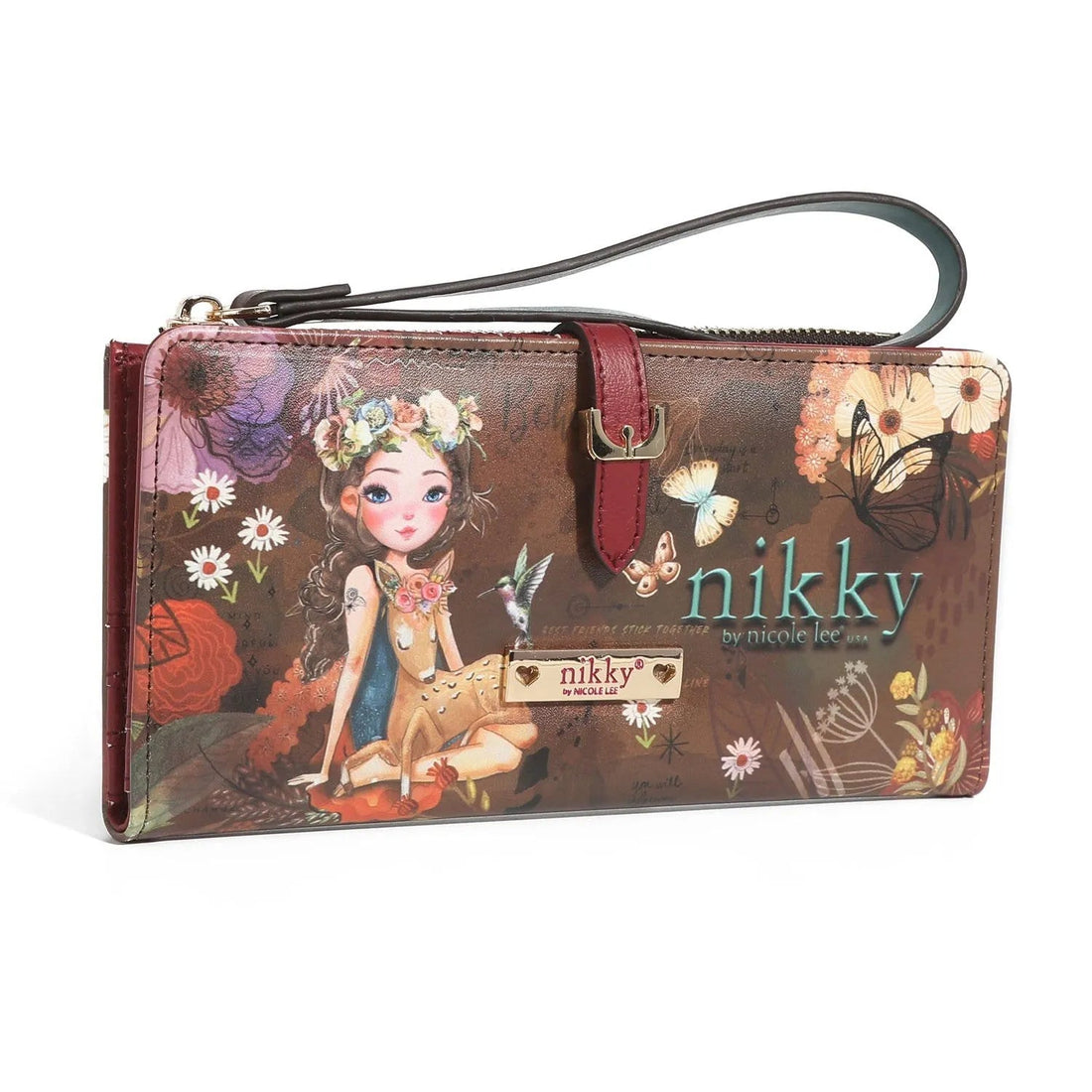 Billetero plegable largo Nikky Amor de Fantasía - KimondoShop