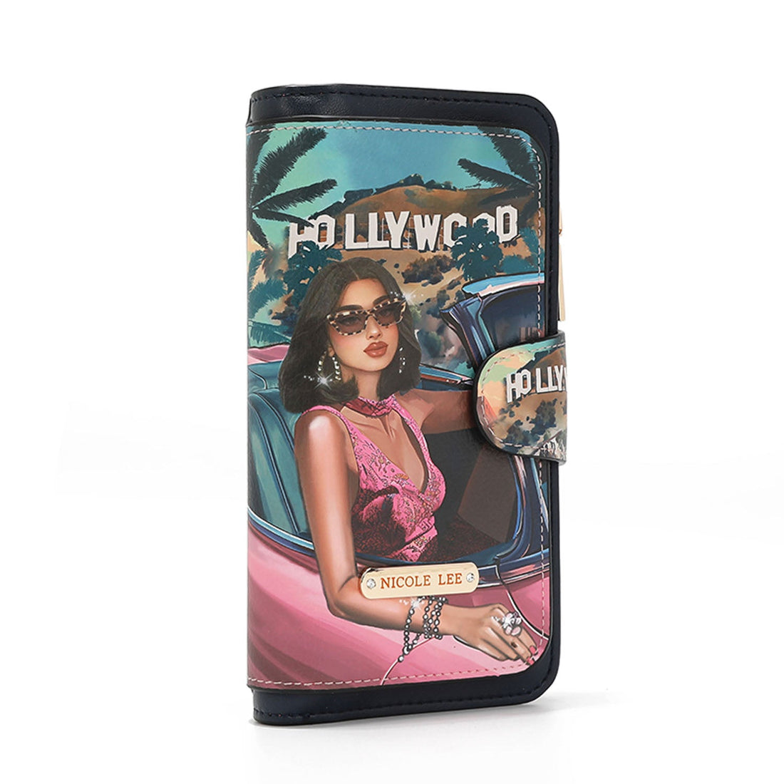 Billetero plegable Nicole Lee Hollywood Drive - KimondoShop