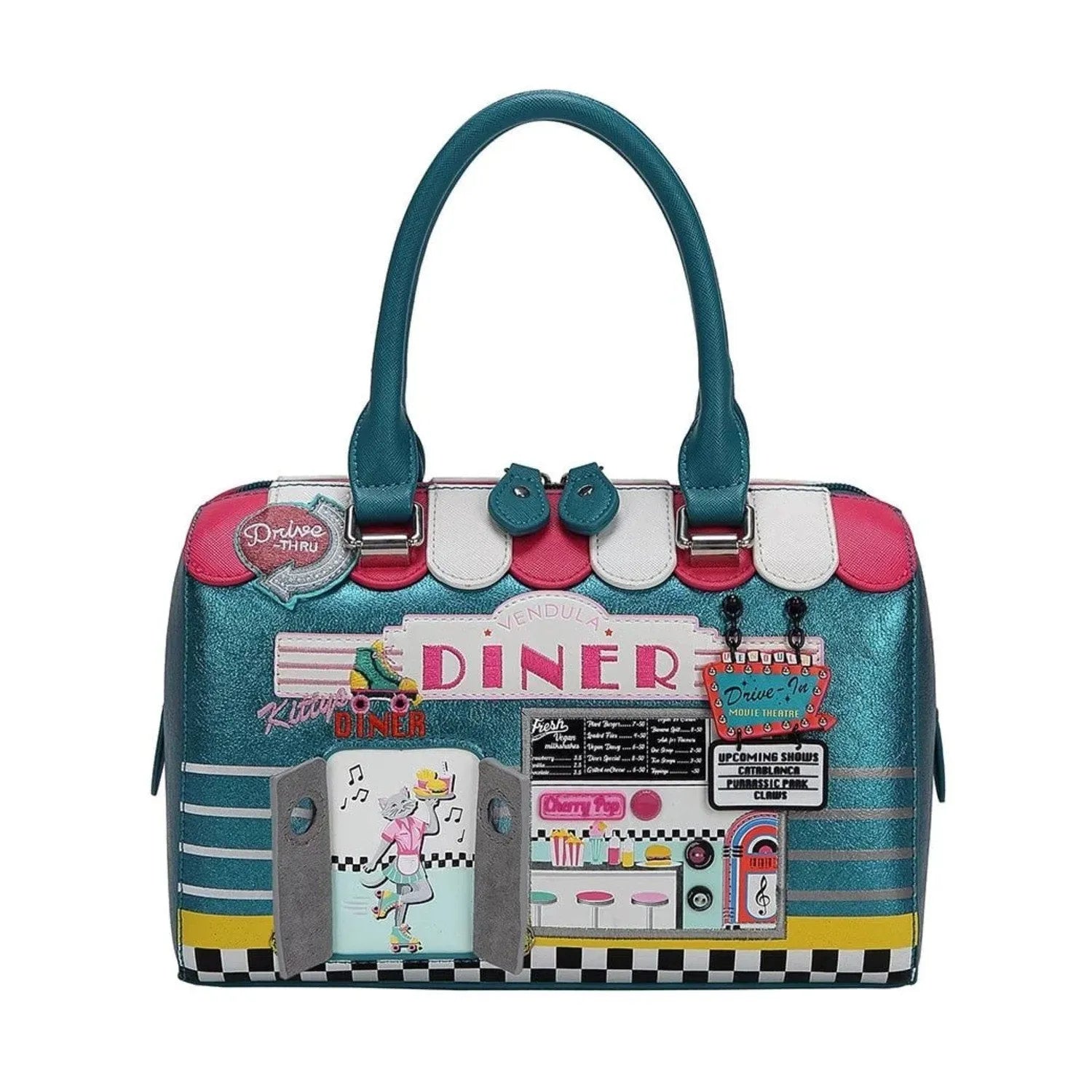 Bolso bowling Vendula Kitty's Dinner - KimondoShop