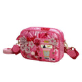 Bolso Camera Vendula London Cats & Corgis Floral - Pink Ribbon Foundation - KimondoShop
