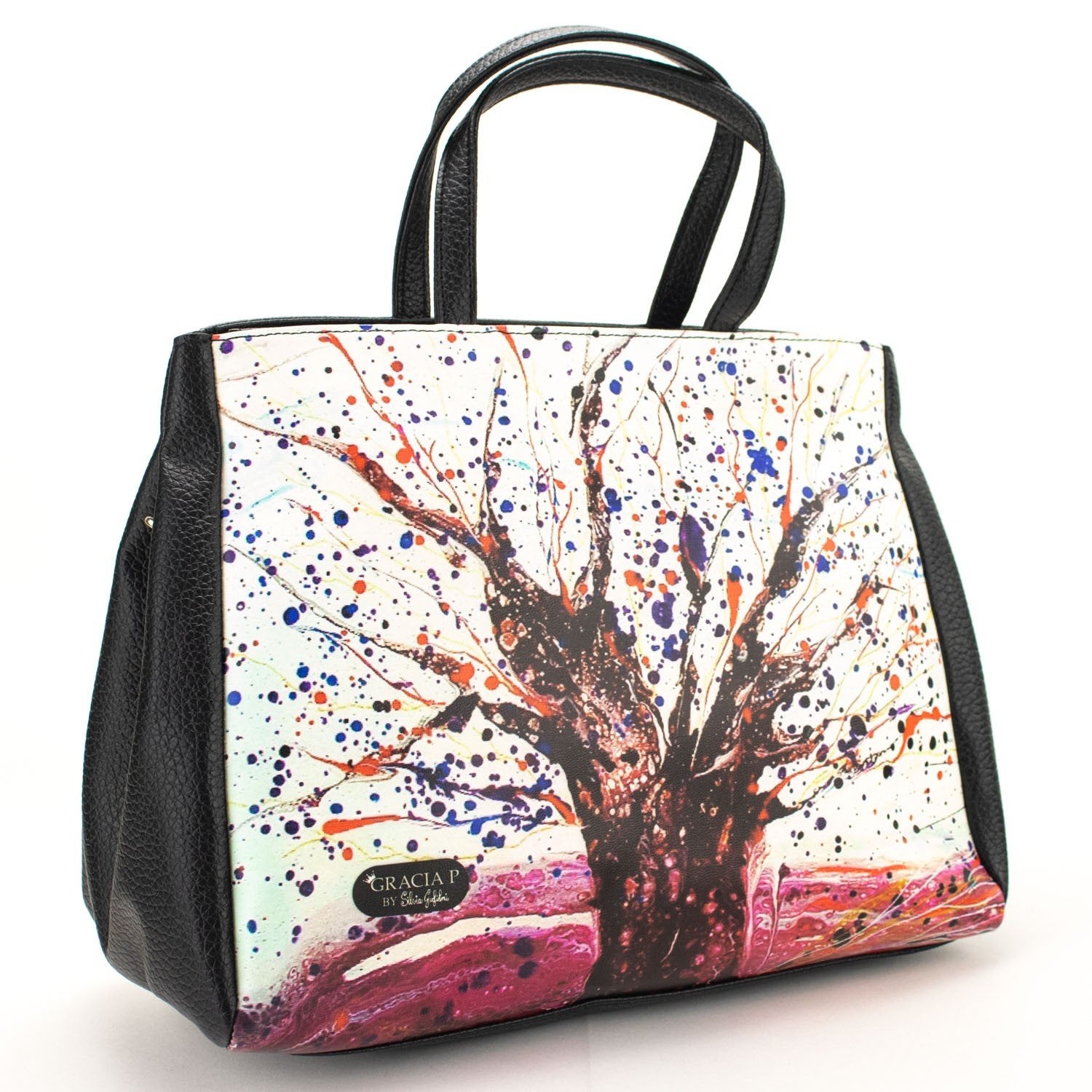 Bolso Cukki Gracia P Schizzi D’albero by Silvia Guglielmi - KimondoShop