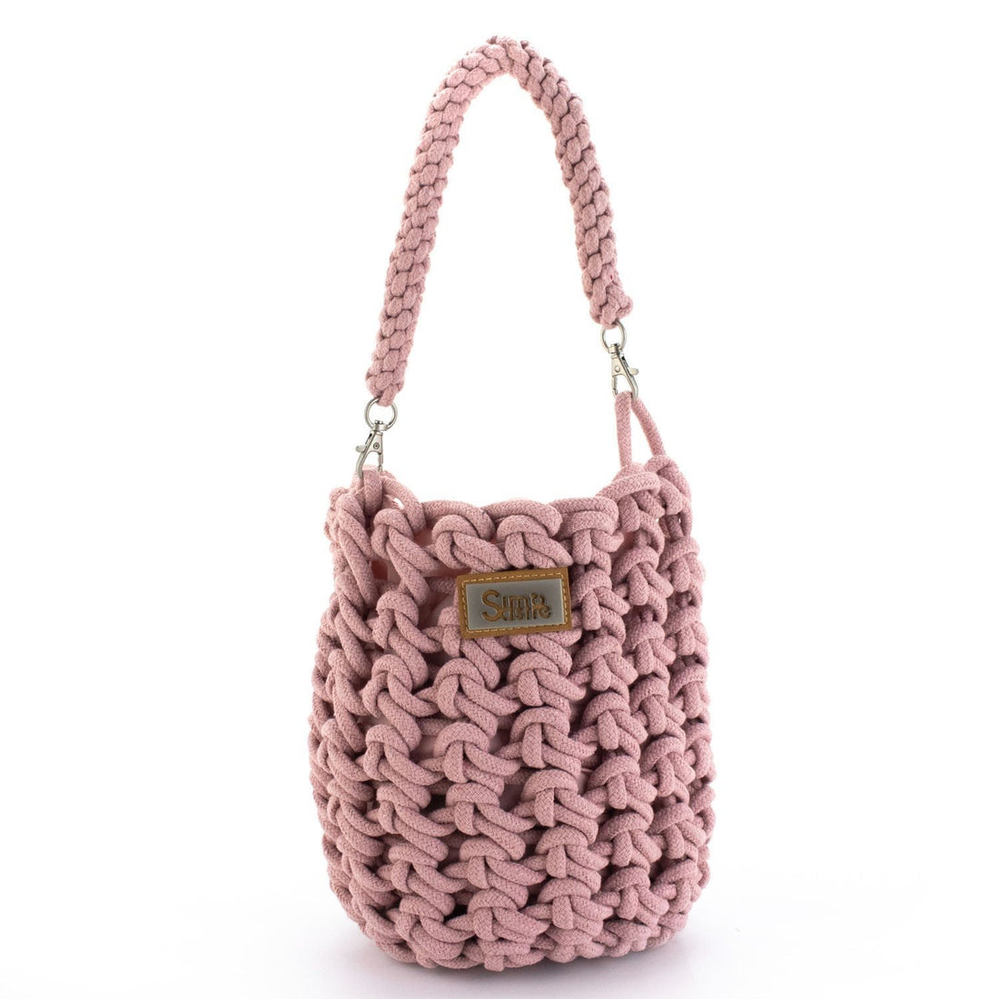 Bolso de mano bucket en cuerda trenzada Simosastre Celine - KimondoShop