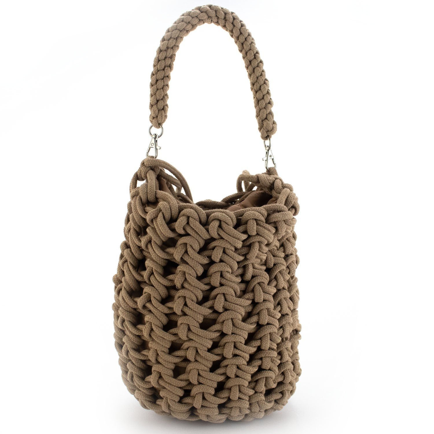 Bolso de mano bucket en cuerda trenzada Simosastre Celine - KimondoShop