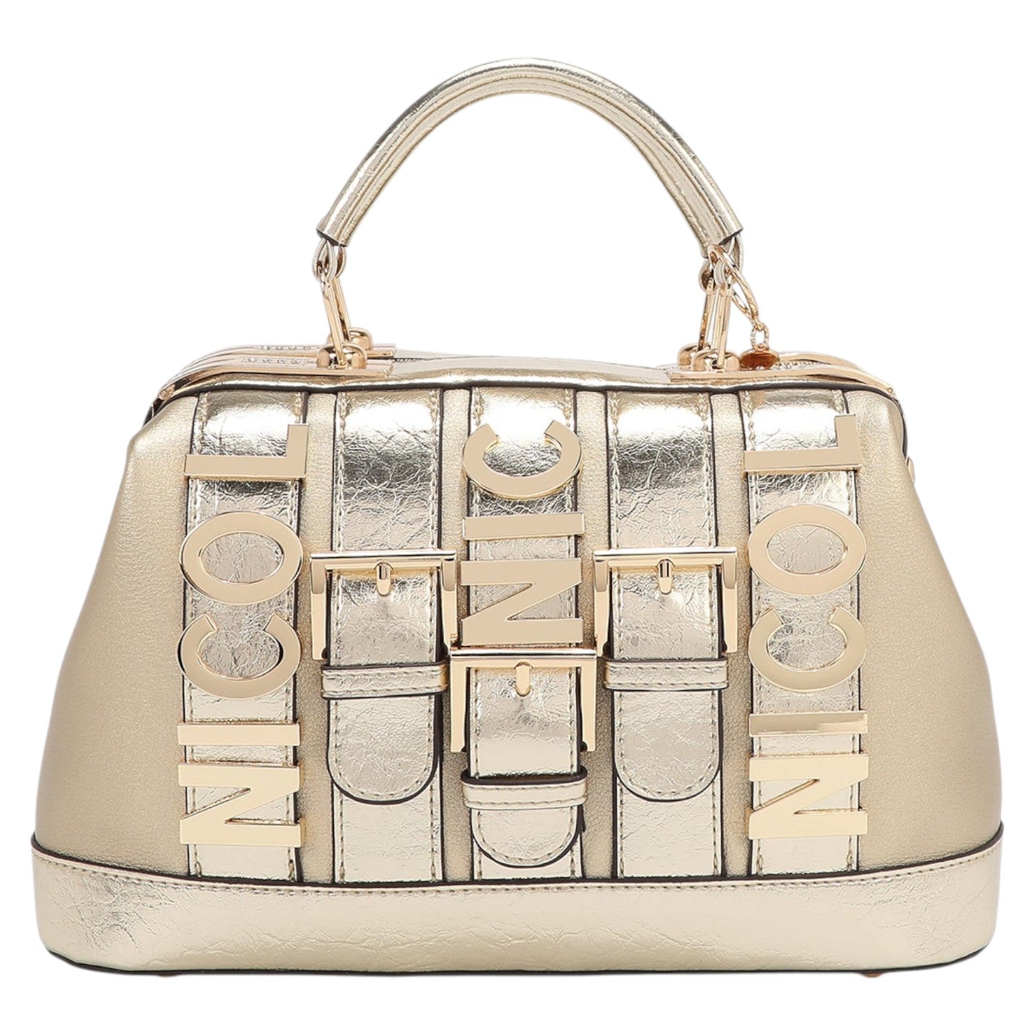 Bolso de mano Nicole Lee Calista Dorado - KimondoShop