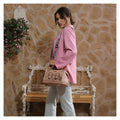 Bolso de mano Nicole Lee Calista Dorado - KimondoShop