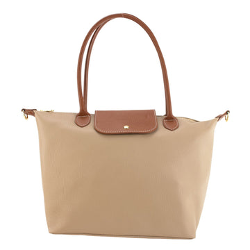 Bolso de Piel Pregato Allure Taupe claro - KimondoShop