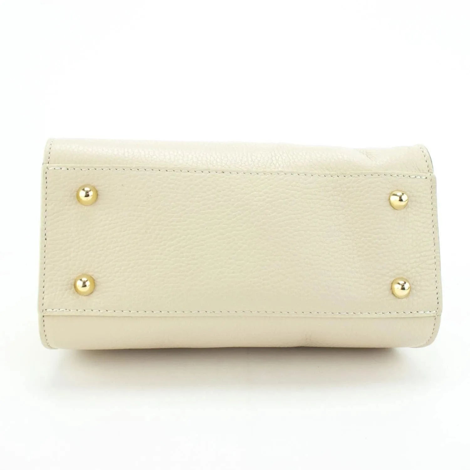 Bolso de Piel Pregato Delta Beige - KimondoShop