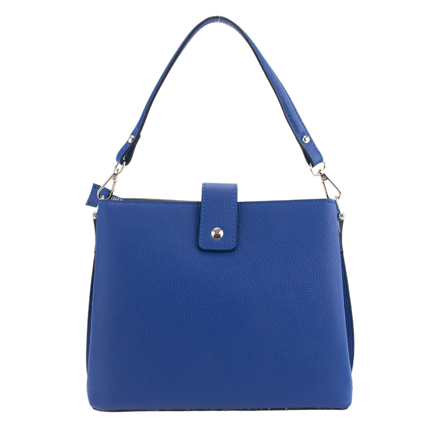 Bolso de Piel Pregato Eterea Azul - KimondoShop