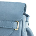 Bolso de Piel Pregato Juliette Azul Jeans - KimondoShop