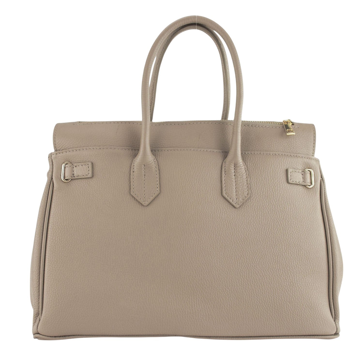 Bolso de Piel Pregato Juliette Taupe claro - KimondoShop