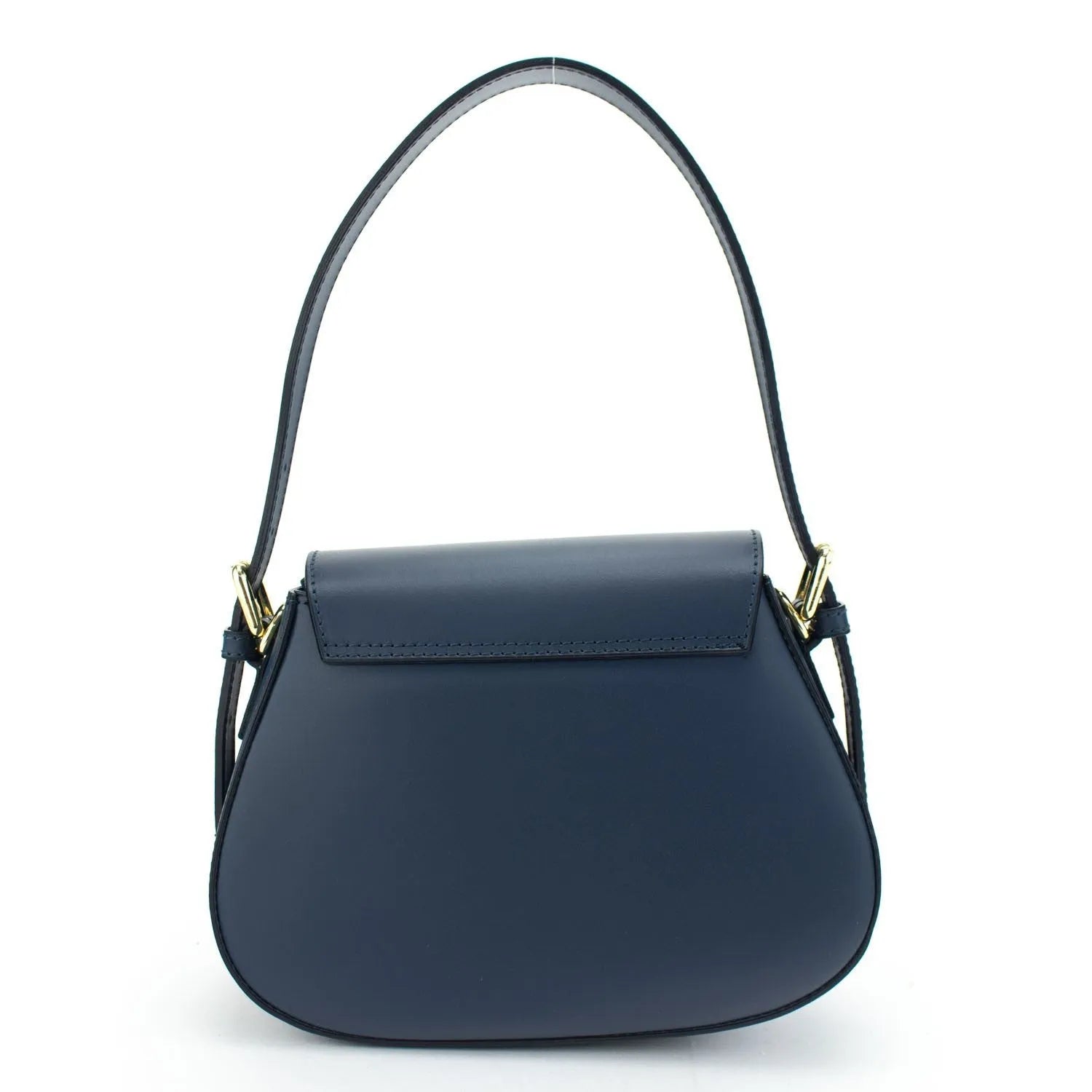 Bolso de Piel Pregato Sigma Azul marino - KimondoShop