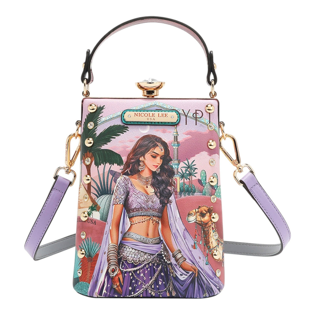 Bolso diamond Nicole Lee Queen Cleopatra - KimondoShop