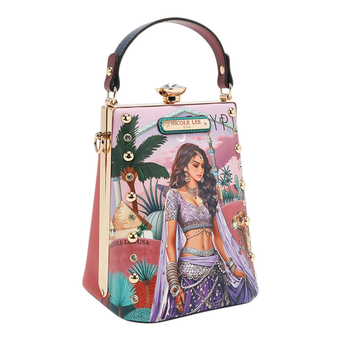 Bolso diamond Nicole Lee Queen Cleopatra - KimondoShop