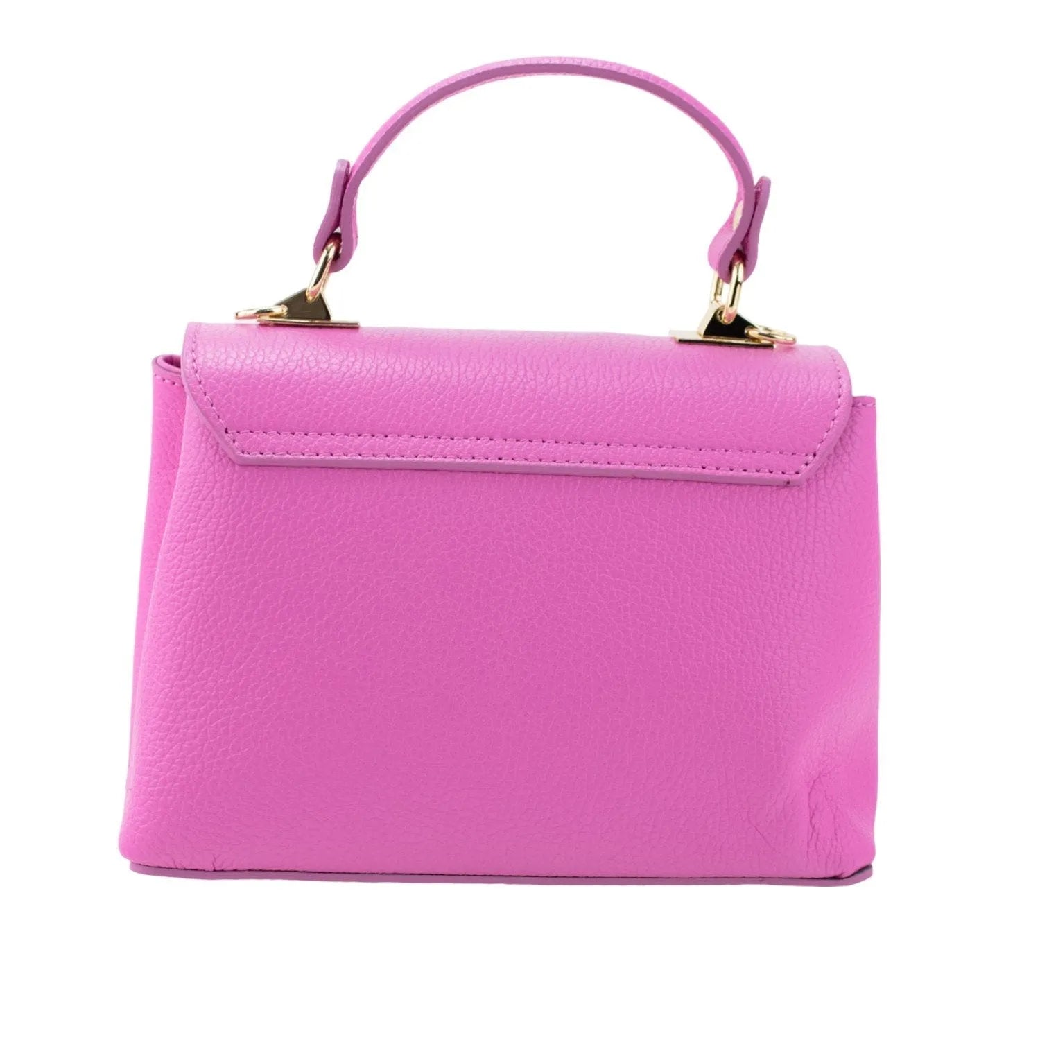 Bolso en Piel Pregato Carezza Rosa - KimondoShop