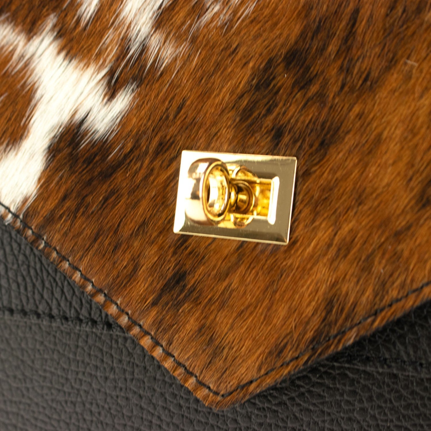 Bolso en piel Pregato Elara Premium Cow Brown - KimondoShop