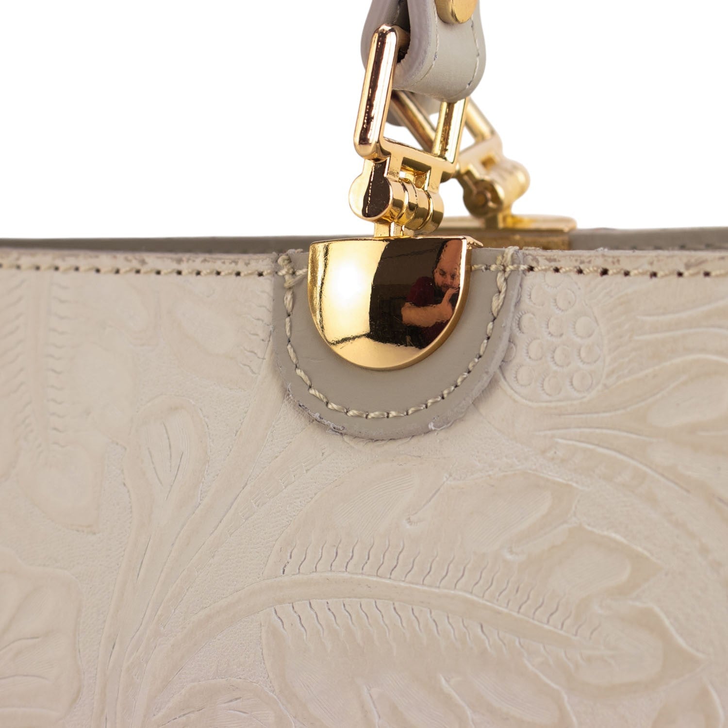 Bolso en piel Pregato Eleganza Grabado Nociola - KimondoShop