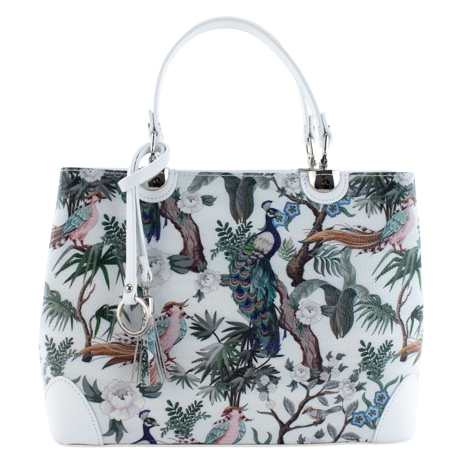 Bolso en piel Pregato Eleganza Majestic Bird - KimondoShop