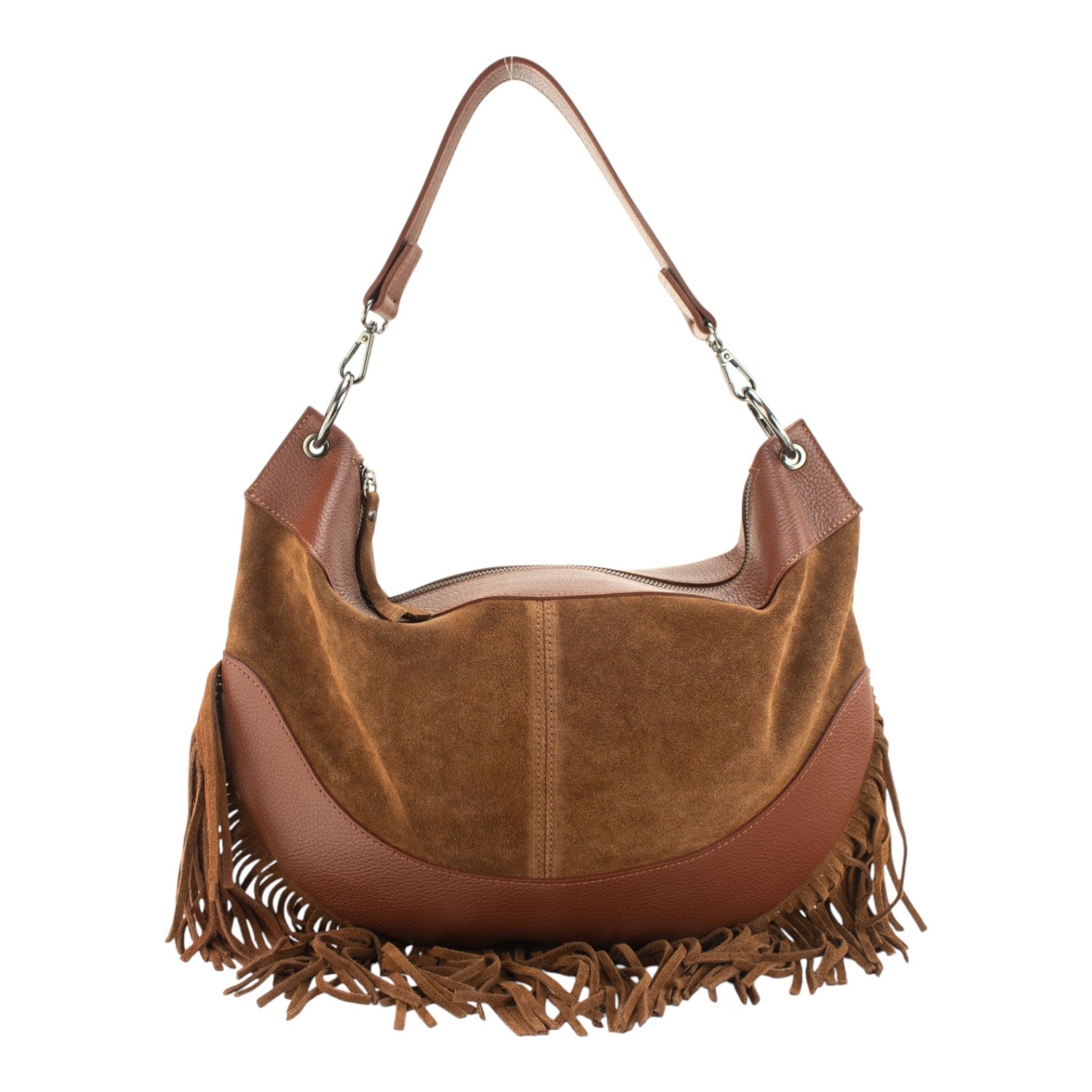 Bolso en Piel Pregato Essenza Camel - KimondoShop