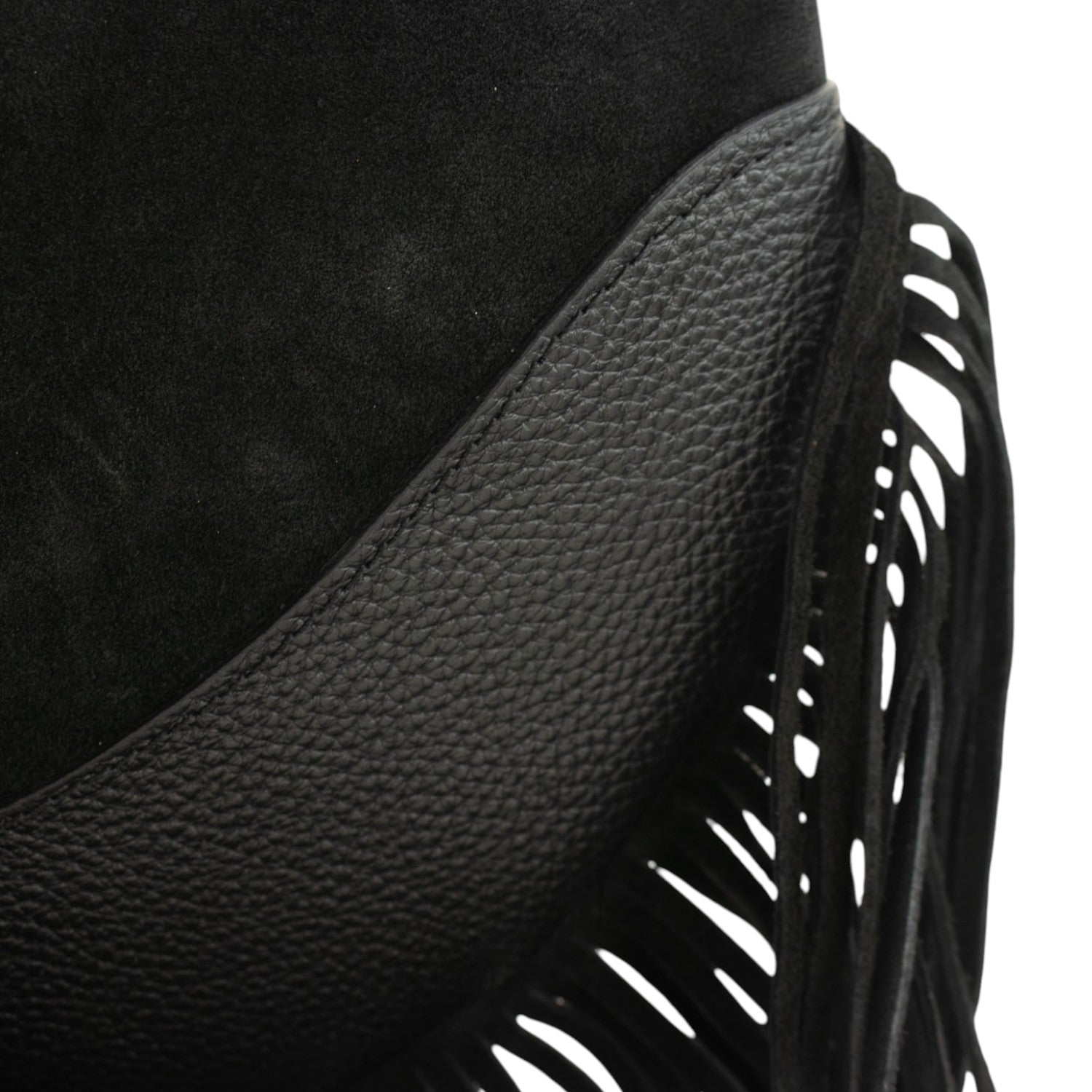 Bolso en Piel Pregato Essenza Negro - KimondoShop