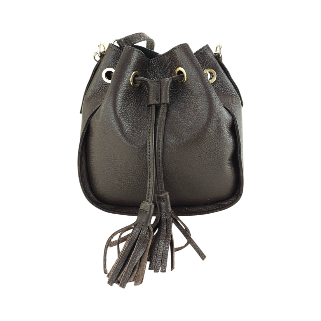 Bolso en Piel Pregato Laguna Chocolate - KimondoShop