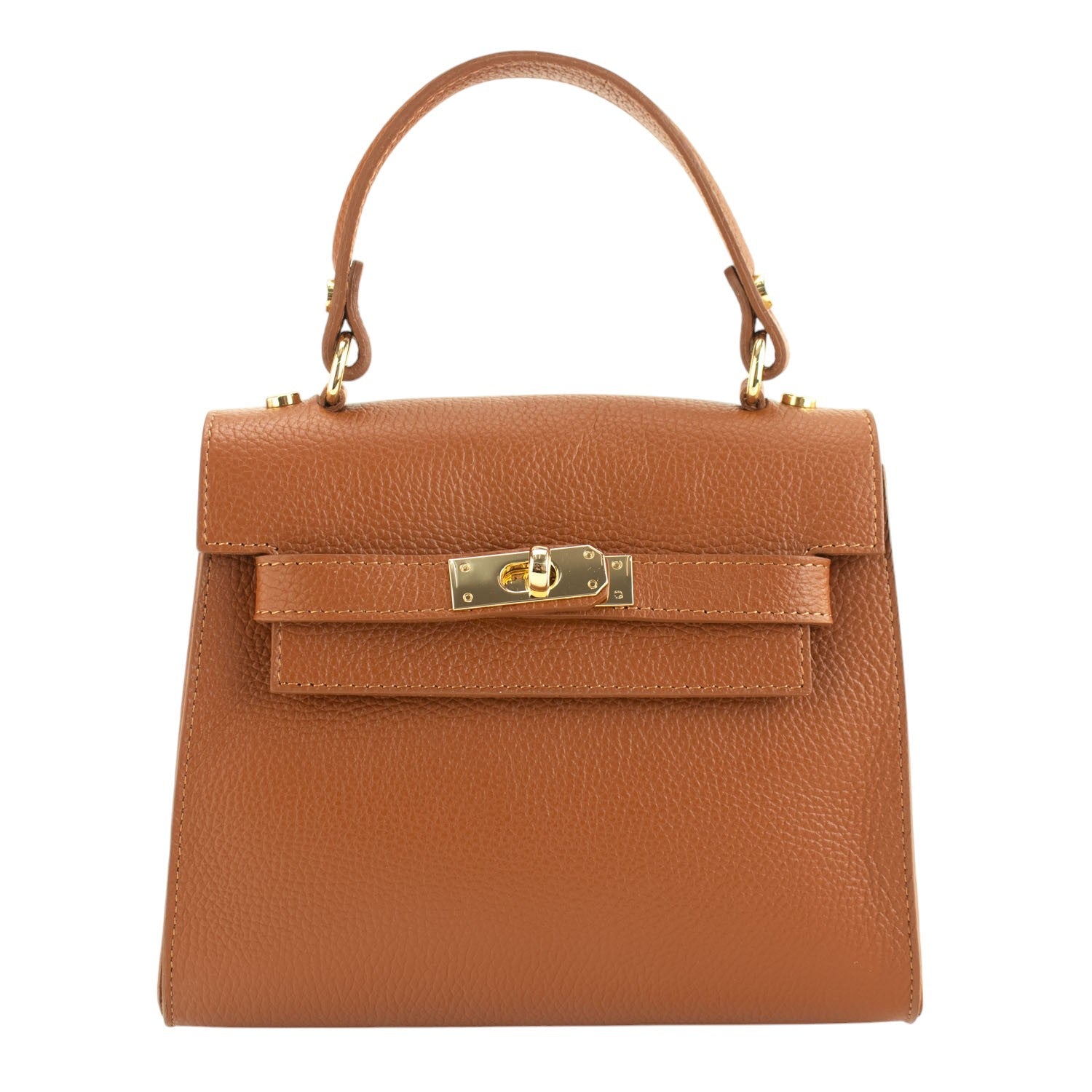 Bolso en Piel Pregato Latenza Camel - KimondoShop