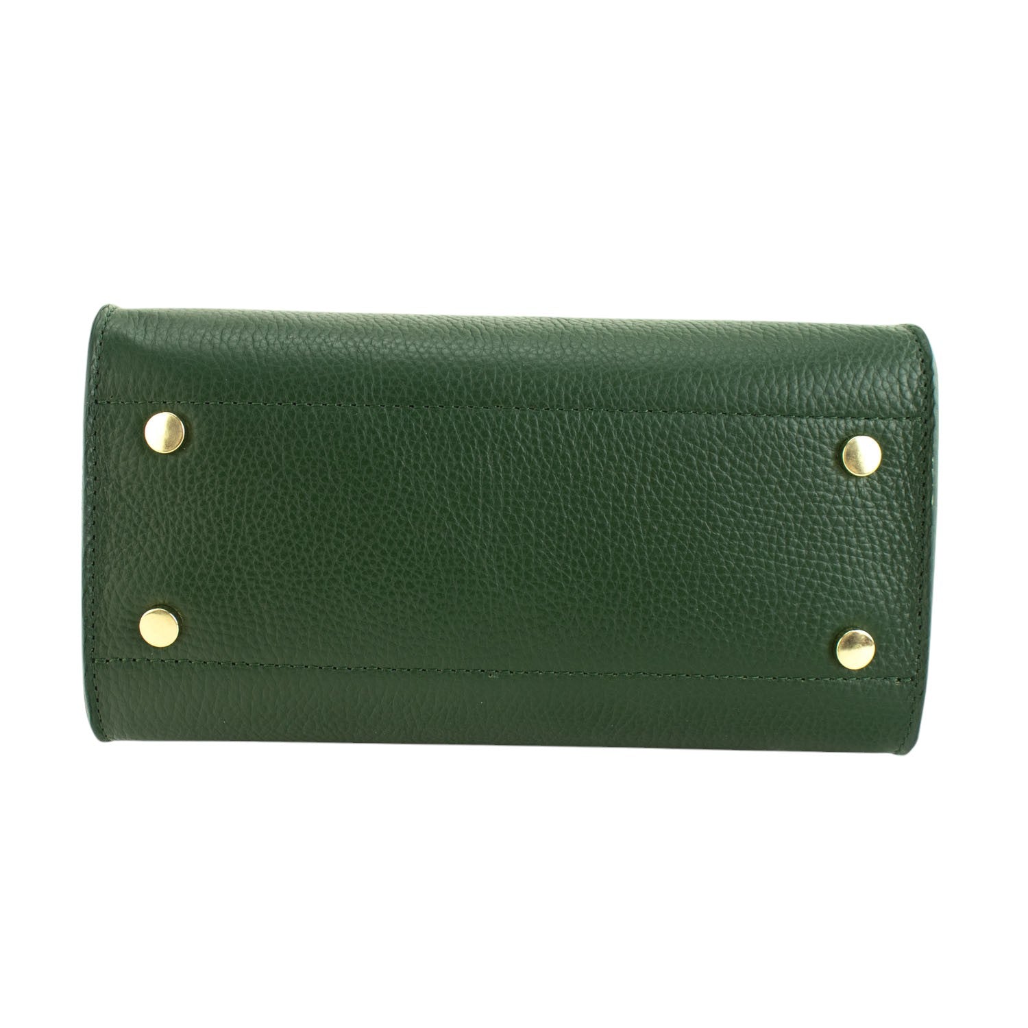 Bolso en Piel Pregato Latenza Verde aveto - KimondoShop