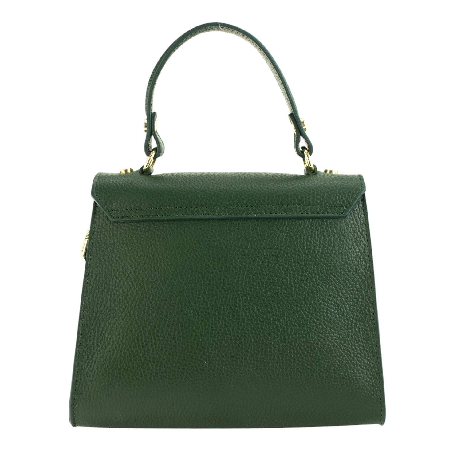 Bolso en Piel Pregato Latenza Verde aveto - KimondoShop