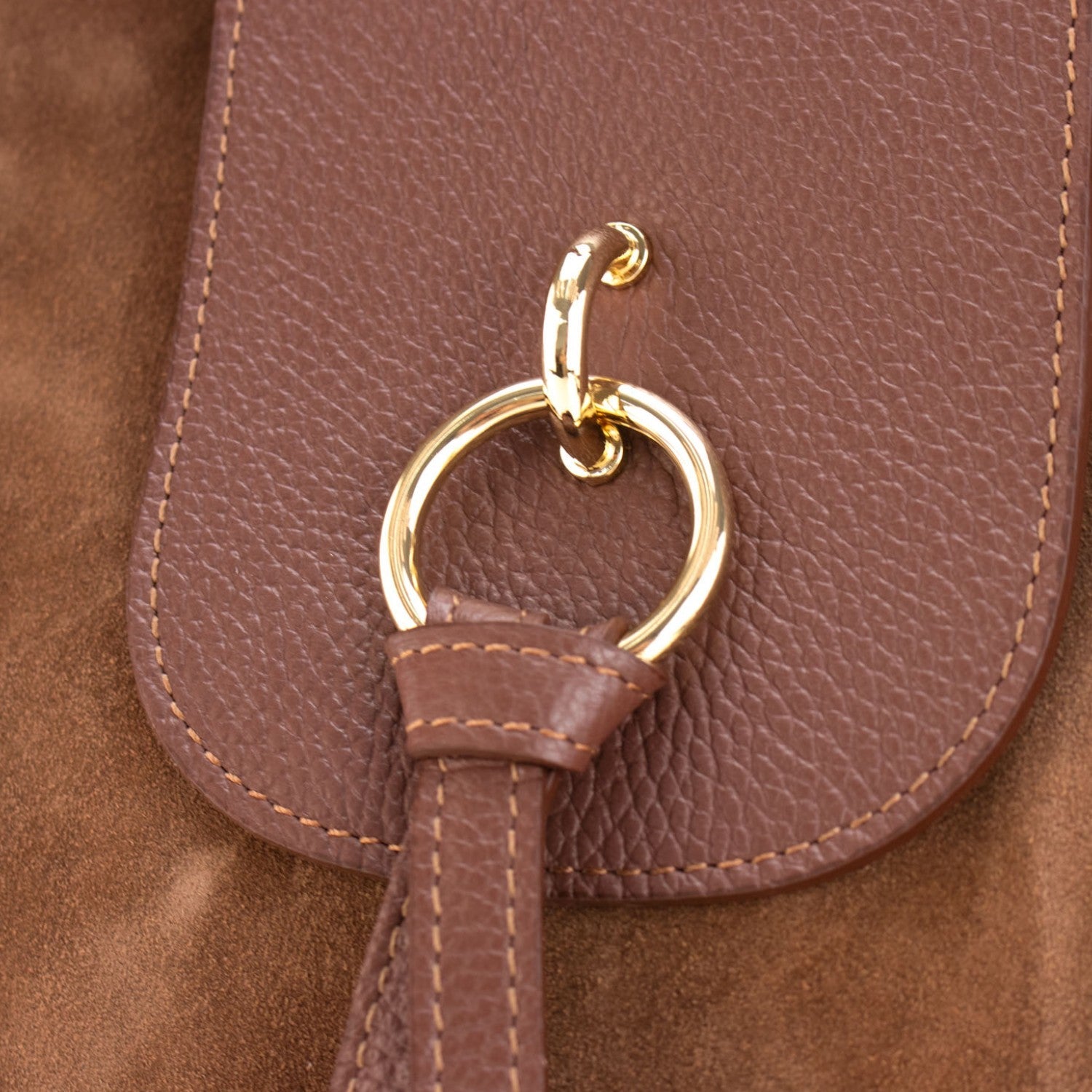 Bolso en piel Pregato Solenne Ante Cuero - KimondoShop