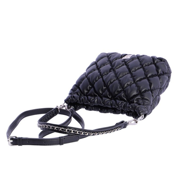 Bolso hombro Don Algodon Sapporo Negro - KimondoShop