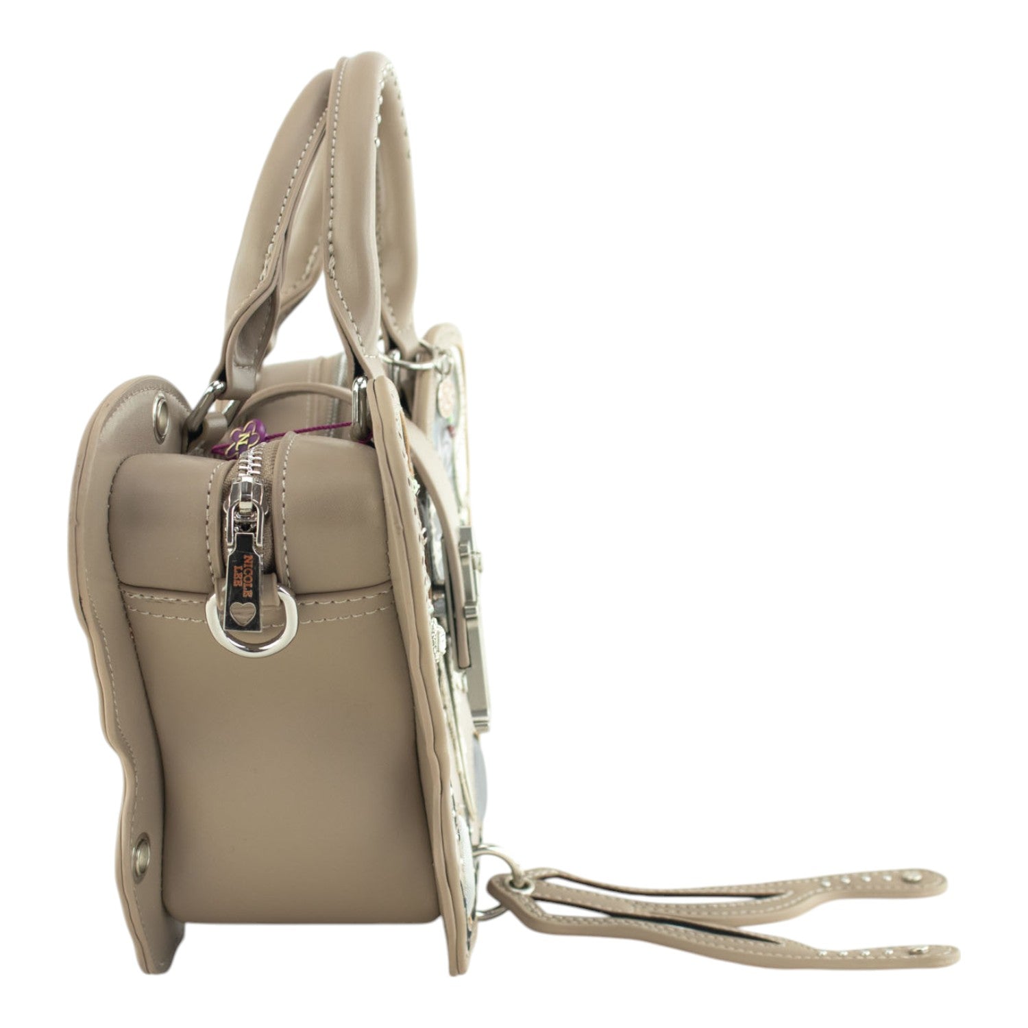 Bolso mariposa Nicole Lee Edición Limitada Taupe - KimondoShop