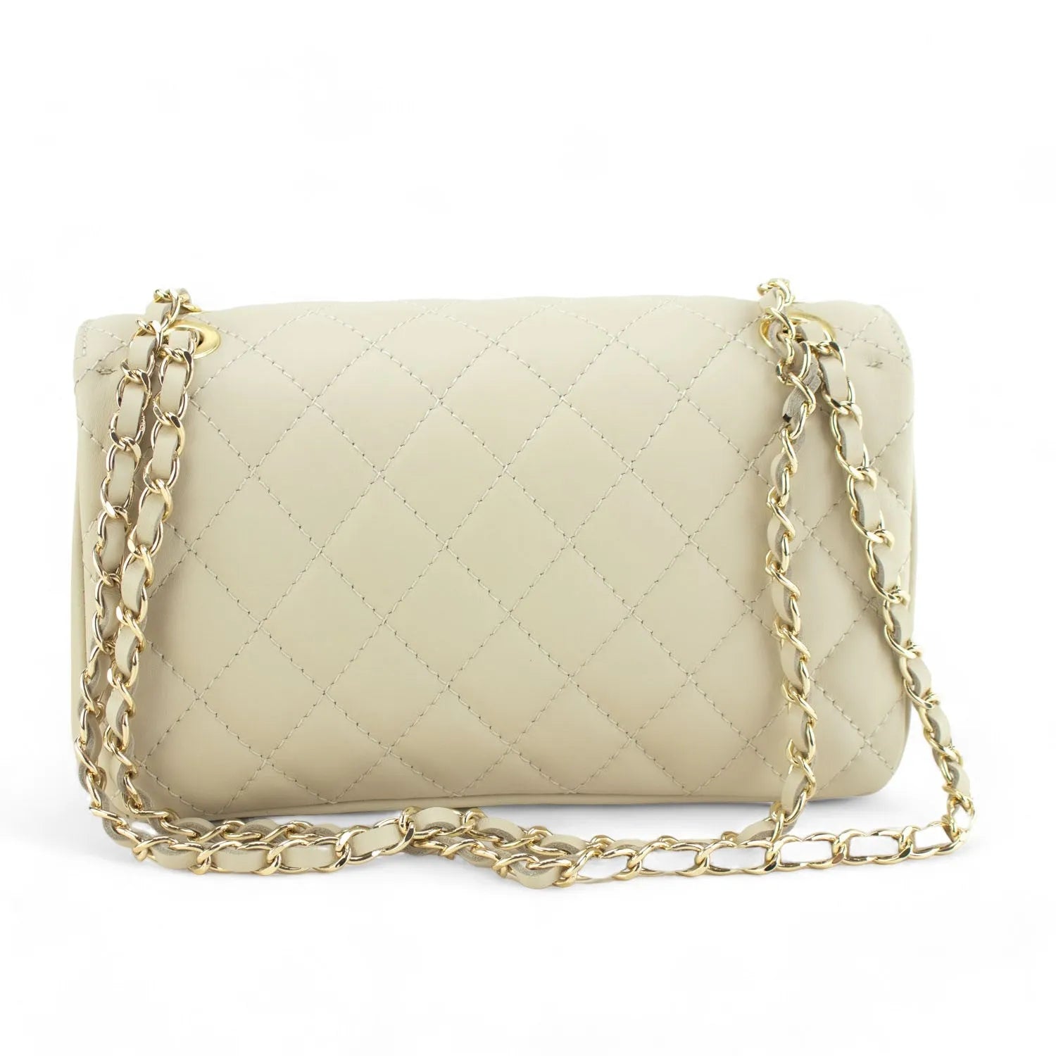 Bolso Piel Pregato Classy Beige - KimondoShop