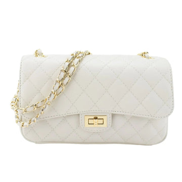 Bolso Piel Pregato Classy Blanco - KimondoShop