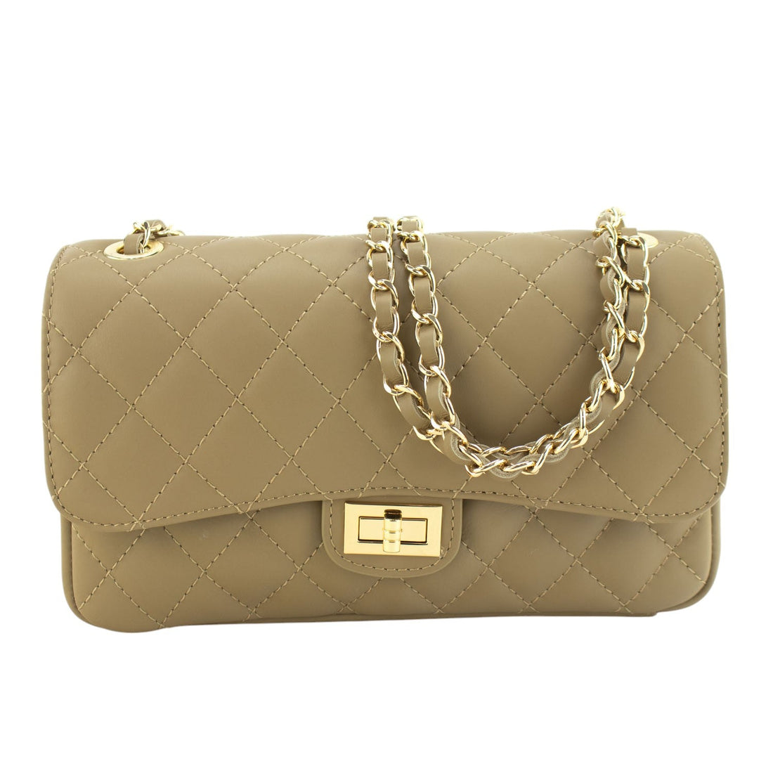 Bolso Piel Pregato Classy Taupe - KimondoShop