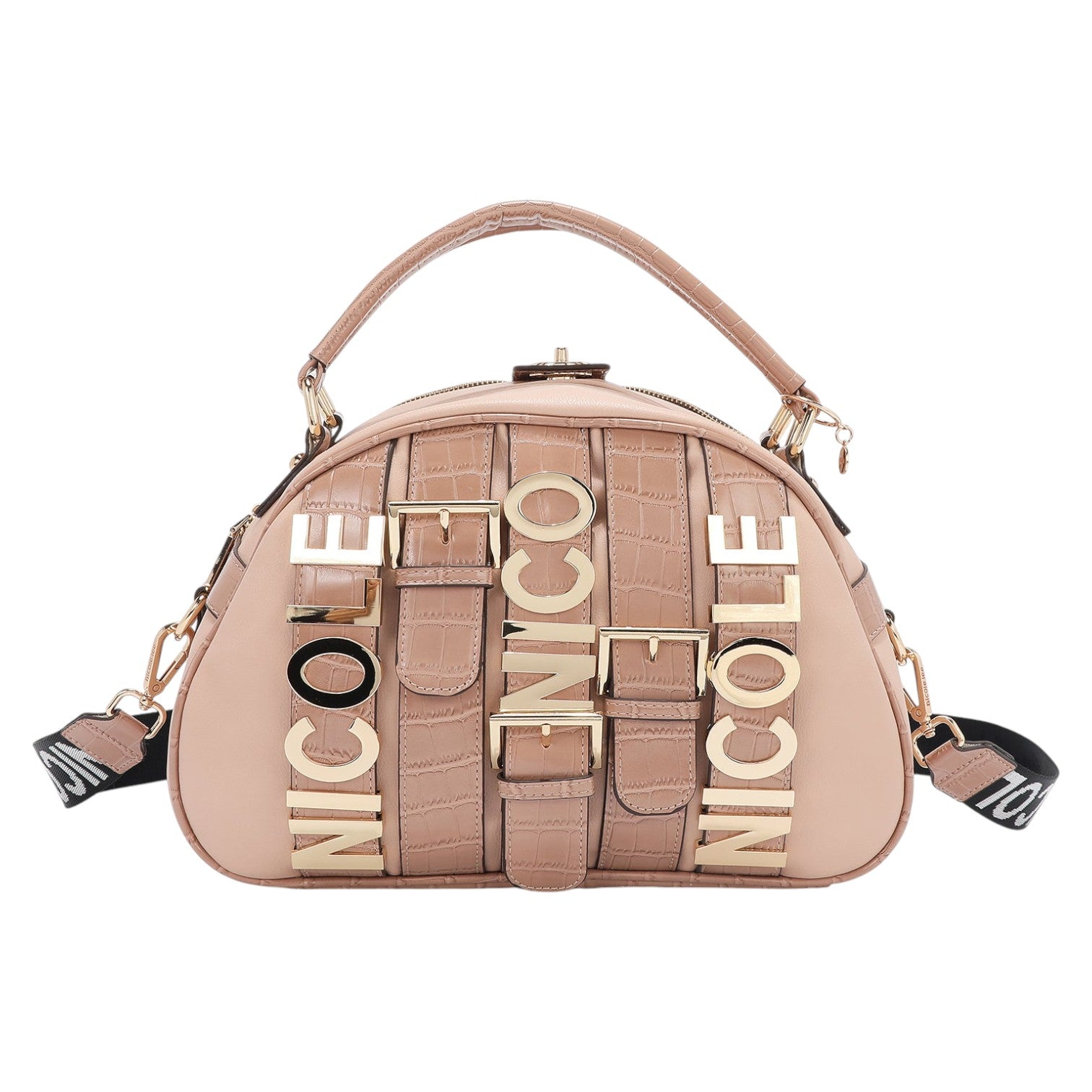 Bolso Satchel Nicole Lee Calista Nude - KimondoShop