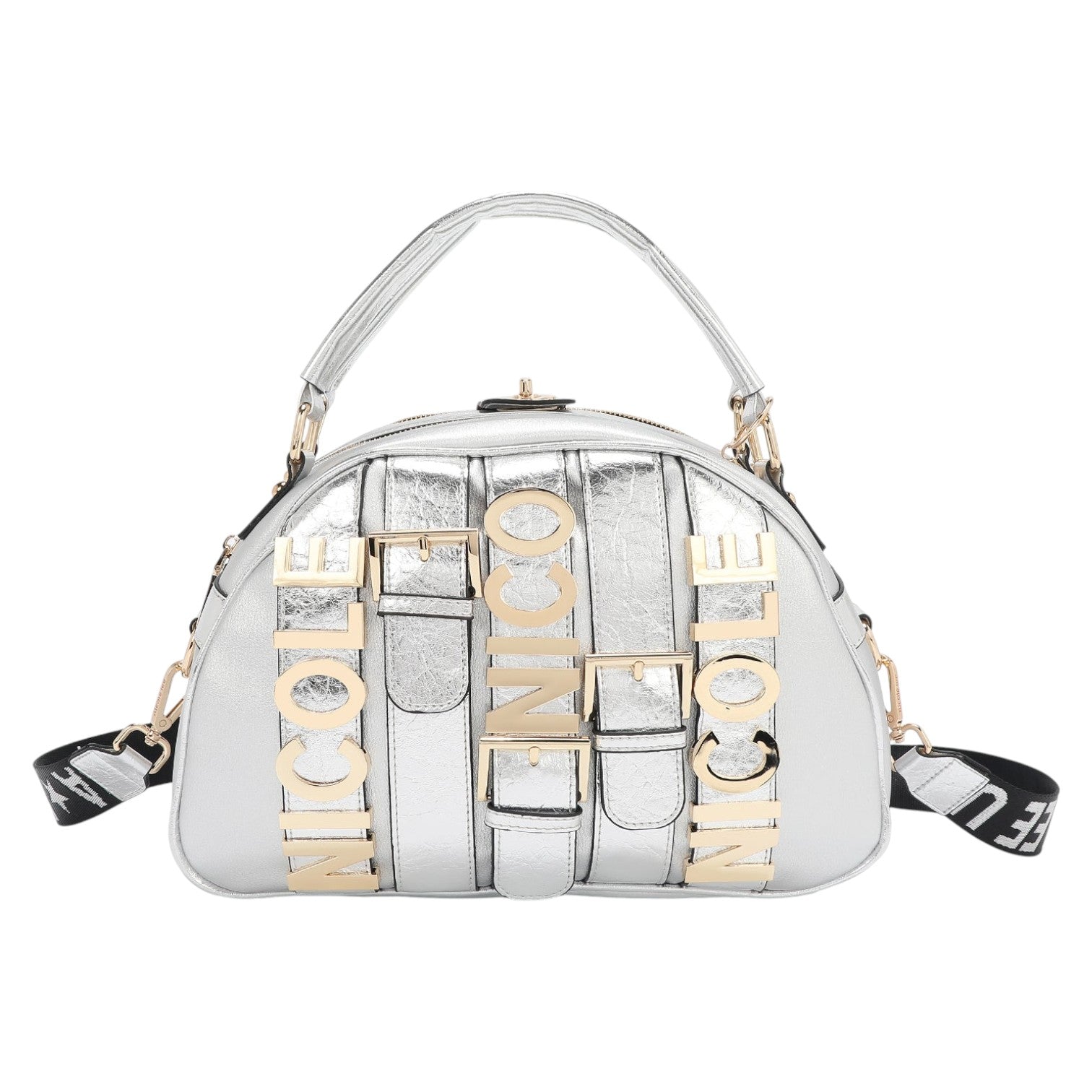 Bolso Satchel Nicole Lee Calista Plata - KimondoShop