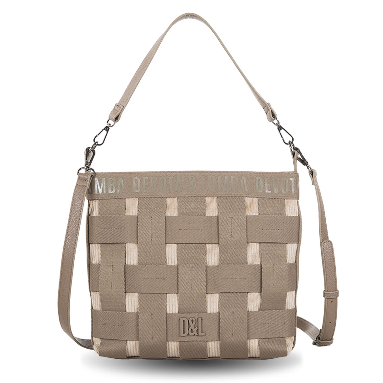 Bolso Shopper Devota & Lomba Cross Taupe - KimondoShop