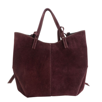 Bolso shopper Piel Pregato Venetto Burdeos - KimondoShop