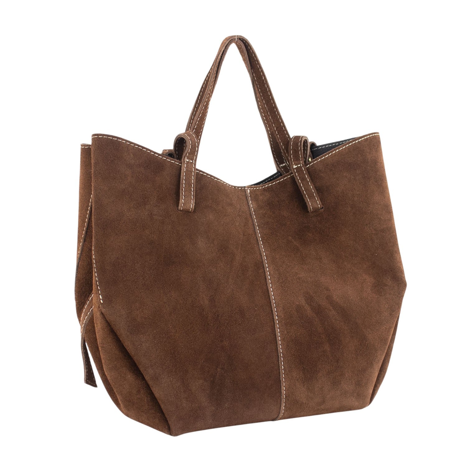 Bolso shopper Piel Pregato Venetto Camel - KimondoShop