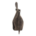 Bolso shopper Piel Pregato Venetto Chocolate asa vuelta - KimondoShop
